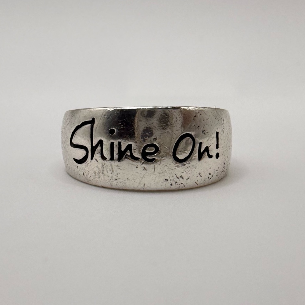 925sterling Silver World Needs Your Beautiful Lig… - image 2